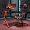 Ergonomic Gaming Desk R-Shaped Racing Computer Table Workstation Home Office