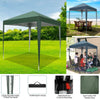 Gazebo Pop-up Waterproof Outdoor Garden Marquee Canopy Wedding Party Tent 2x2M