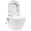 Wall Hung Rimless Toilet with Cistern Ceramic White J3X3