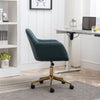 Home Office Study Desk Chair 360° Swivel Height Adjustable Computer Chair Green