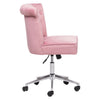 Velvet Adjustable Office Chair Swivel Office Study Computer Desk Chair Ergonomic
