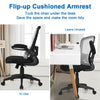 Adjustable Mesh Office Chair Reclining Swivel Executive Chair W/ Lumbar Support