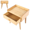 Bedside Table with Single Drawer Night Table Cabinet for Living Room Bedroom UK
