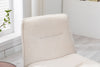 Modern Lounge Chair Sleeper Sofa Living Room Cinema Armless Chair White