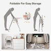 Baby Highchair Toddler Feeding Seat Foldable Adjustable Baby Dinning Table Chair