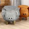 Animal Ottomans Footstools Padded Cushion Pouffe Stool Rest Children Toy Gift