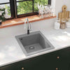 Overmount Kitchen Sink Single Basin Granite High temperature resistance