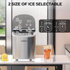 Countertop Ice Cube Maker Machine 2.2 L Portable Electric Ice Making Machine