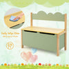 Kids Flip-up Toy Storage Chest w/Seating Bench Children Bedroom Organizer