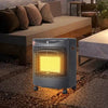 Movable Portable Indoor Heater 4.2 KW Home Butane Calor Gas Heating Regulator UK