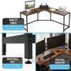 Large Computer Desk Home Office Desk Study Writing 2 Storage Shelves 149cm