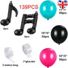 139Pcs Balloon Arch Kit Tik Tok Music Theme Birthday Party Decorations UK