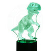 3D Dinosaur LED Night Lights 7 Colors Table Desk Lamp Kids Children Gift UK