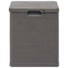 Garden Storage Box Outdoor Plastic Storage Utility Shed Box Waterproof 90L New