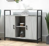 Vintage Industrial Sideboard Rustic Cupboard Cabinet TV Stand Storage Unit Slim