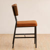 2* Velvet Dining Chairs Soft Padded Seat Metal Leg Modern Office Kitchen