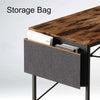 100cm Long Computer Desk w/ Pocket and Hooks for Headphone PC Writing Table