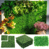 Artificial Grass Wall 6/12/18pcs Plant Wall Panels Greenery Hedges Fence Screen