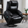 Riser & Recliner Armchair Leather 8 Point Electric Heated Massage Sofa Arm Chair