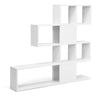 Wooden Bookshelf Display Rack 4 Tiers Storage Organiser Freestanding Bookcase