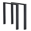 Industrial Black Steel Feet Coffee/Dining Table Legs WorkBench Office Desk Frame