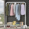 Heavy Duty Clothes Rail Rack Garment Hanging Display Stand Shelves Shoes Storage