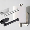 Self Adhesive Toilet Roll Holder Bar Towel Ring Rail Stainless-Stee