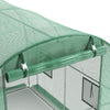 Heavy Duty Walk-In Tunnel Plant Garden Greenhouse Galvanized Steel UV-Shade Tent