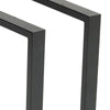 Pair of Industrial Iron Table Legs Furniture Stand for Dining/Bench/O