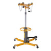 Pro Swivel Hydraulic Transmission Jack Car Lift 0.5Ton 2 Stage Dual Spring Hoist