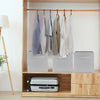 6pcs Foldable Storage Collapsible Box Home Clothes Organizer Fabric Cube UK