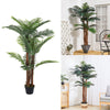 120cm Artificial Palm Tree Realistic Decorative Plant Indoor Outdoor Home Office