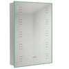Illuminated LED Bathroom Mirror Cabinet with Shaver Socket Sensor Demister Pad