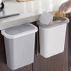Cabinet Door Hanging Trash Can Waste Bin Plastic Garbage Basket Kitchen Office