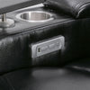 Electric Recliner Chair Lighting Gaming Home Theater Seating Leather Sofa QW
