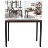 Vintage Writing Desk Office PC Computer Table Industrial Workstation Furniture