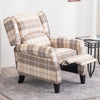 Wing Back Fireside Recliner Armchair Single Sofa Lounge Adaptable Chair Couches