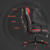 Gaming Chair Ergonomic Gamer Chair Computer Office Chair Adjustable Foot Rest
