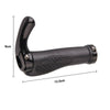 Bicycle Lock On Handlebar Grips Black Mountain BMX MTB Bike Cycle Tour Cycling