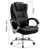 Ergonomic Office Chair Desk Chair Computer Chair Gaming Chair Swivel Chair Black