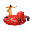 47/62/95'' Inflatable Snow Tube Winter Fun Toy Sled Outdoor Sledding with Handle