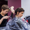 Large Disposable Salon Barber Gown Hairdressing Cape for Beauty Hair Dye Perming