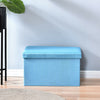 Folding Storage Ottoman Seat Stool Storage Boxes Chair Footstool Bench with Lid