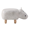 Upholstered Animal Shaped Ottoman Ride-on Footrest Stool Rest Seat TOY Kids New