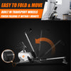 8 Level Magnetic Resistance Rowing Machine Folding Rower LCD Cardio Exercise QW