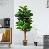 120CM Artificial Palm Tree Realistic Fake Tropical Plant In/Outdoor Decoration