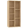 Book Cabinet Highboard Book Rack Stand Engineered Wood Multi Colours