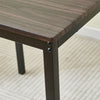 3pcs Square Dining Table and 2 Chairs, 70x70cm Breakfast Table with Chairs
