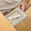 Self Stick Pencil Tray Drawer Desk Table Storage Organizer Box Under Desk Stand
