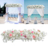 Artificial Hydrangea Flower Row Wedding Arch Background Bouquet Party Decor